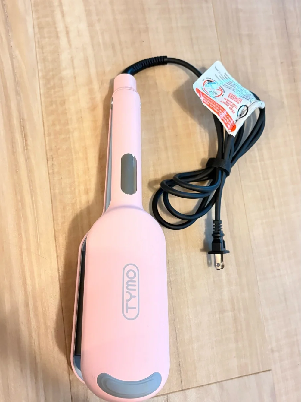 Tymo Pink Corded Hair crimping styling iron - Pink